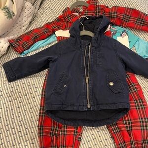 Old Navy Dark Blue Zip-Up Jacket